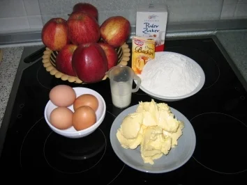 Kuchen: Versunkener Apfelkuchen - Rezept - Bild Nr. 9