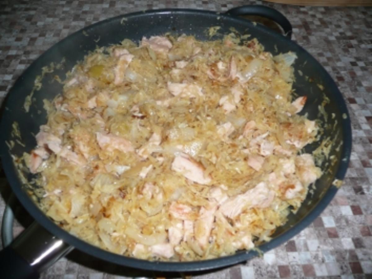 Bilder für Sauerkraut Schmorpfanne - Rezept