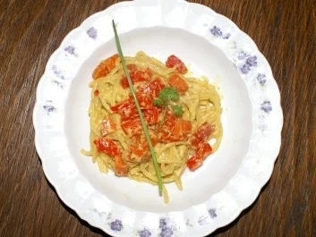 Asia- Nudelpfanne - Rezept