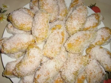 Rezept: Bier - Kokos Kipferl Bier - Kokos Kipferl - Rezept