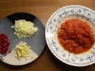 Rezept: Spaghetti mit scharfer Salami-Soße Spaghetti mit scharfer Salami-Soße - Rezept