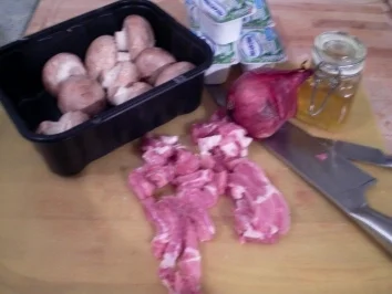 Geschnetzeltes mit Champignons - Rezept - Bild Nr. 2