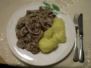 Geschnetzeltes mit Champignons - Rezept