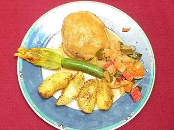 Tournedos en Croûte Rinderfilet in Blätterteig an Zucchiniblüten - Rezept