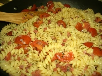 Nudelpfanne - Rezept