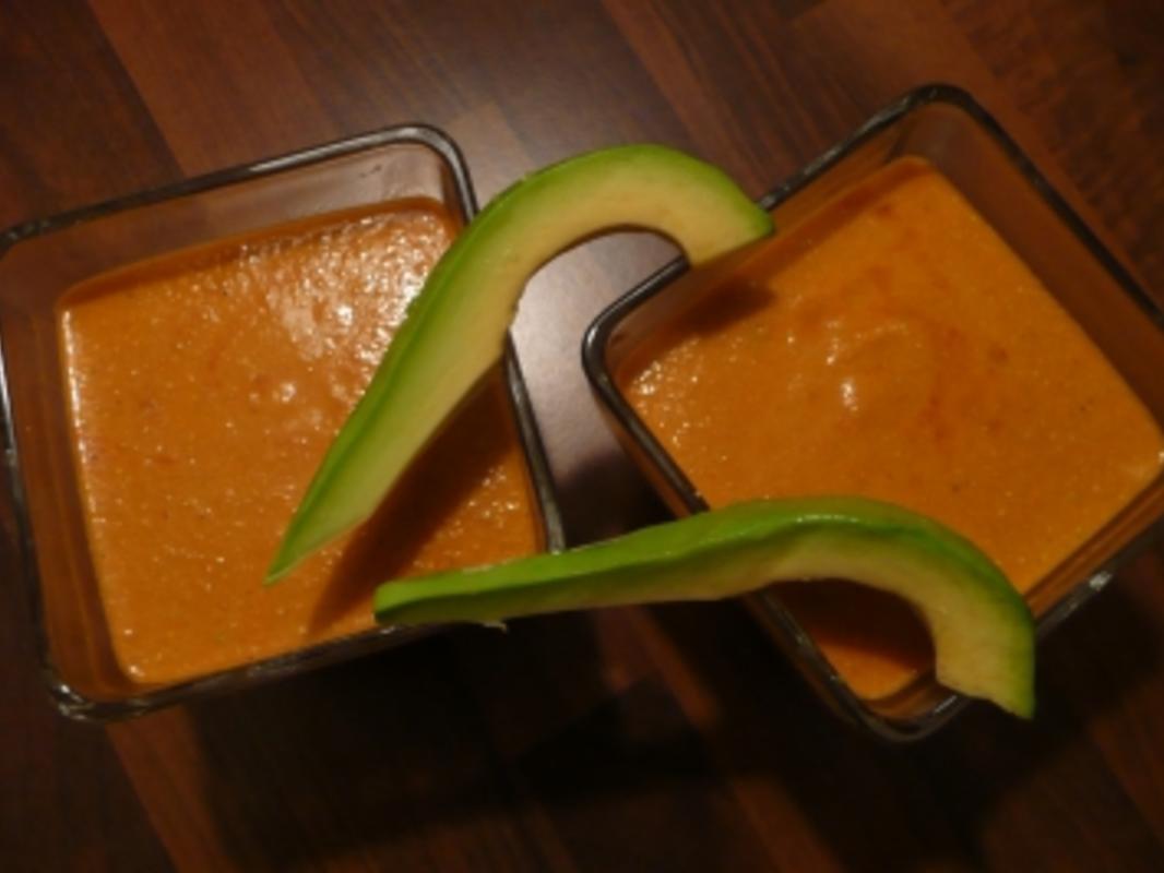 Avocado-Tomaten-Suppe - Rezept mit Bild - kochbar.de