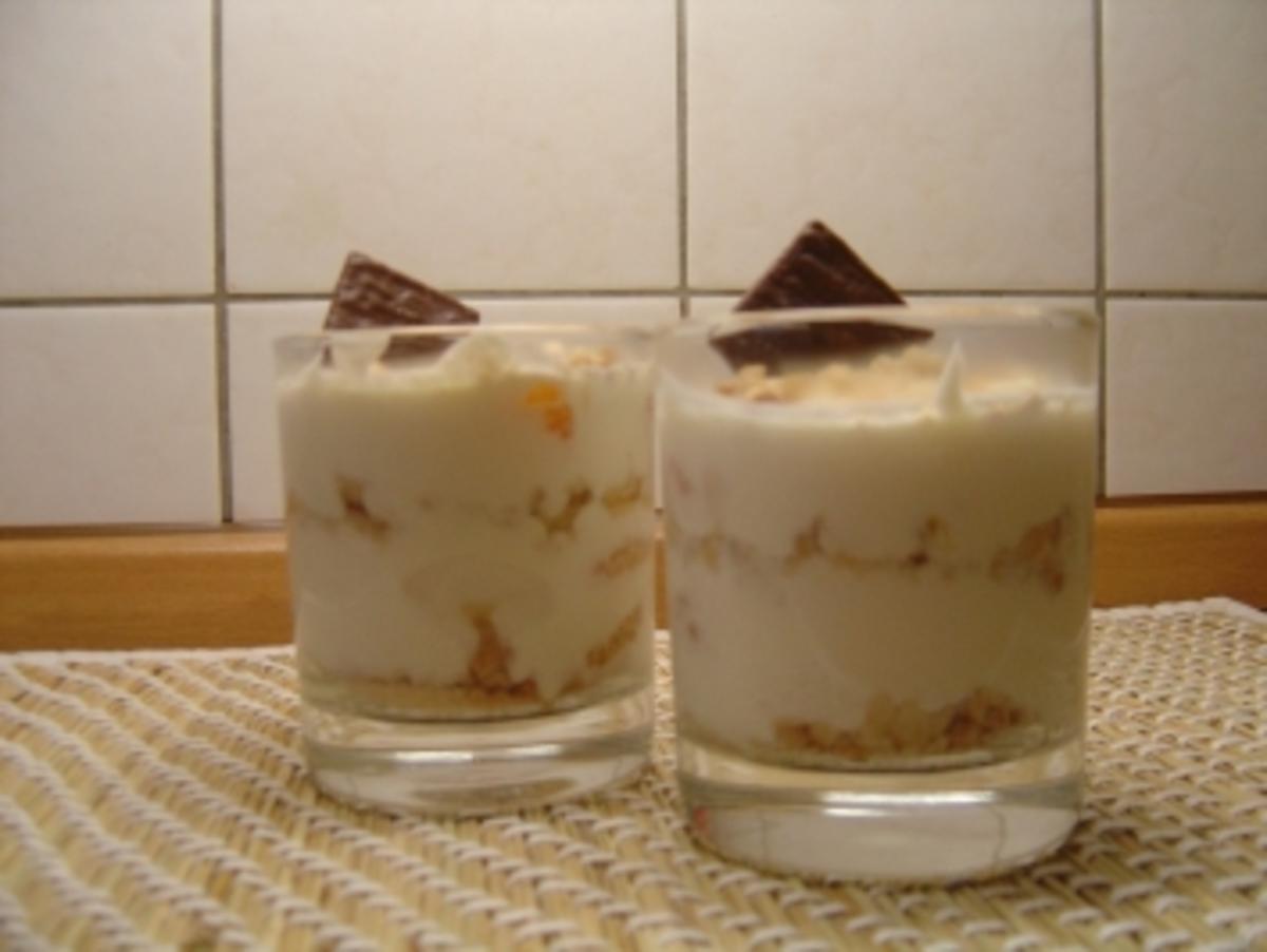 Käse-Sahne-Dessert - Rezept