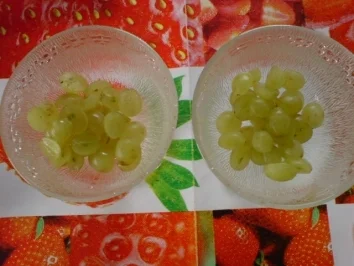 Rezept: Weintrauben in Maracuja-Joghurt Weintrauben in Maracuja-Joghurt - Rezept