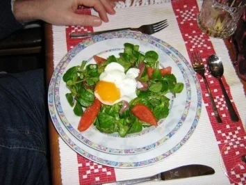 Salat Cäsar á la Bernd - Rezept