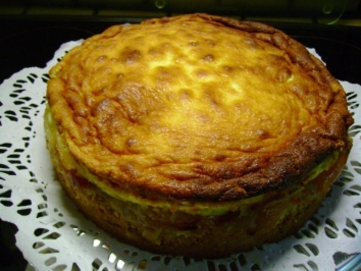 Bilder für Kuchen: Aprikosen-Pfirsichkuchen - Rezept