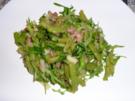 Bohnensalat mit Birnen und Speck - Rezept