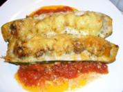Gefüllte Zucchini - Rezept