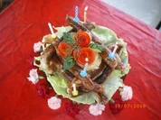 Geburtstagsbratwursttorte - Rezept