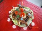 Geburtstagsbratwursttorte - Rezept