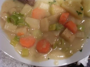 Lauch - Karotten - Sellerie Gemüse ganz einfach - Rezept