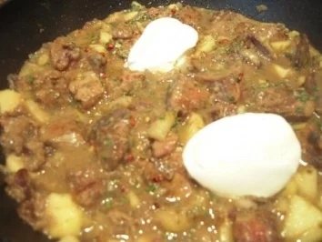 Rezept: Gebratene Putenleber mit Feldsalat und Bandnudeln Bild Nr. 6 Gebratene Putenleber mit Feldsalat und Bandnudeln - Rezept - Bild Nr. 6