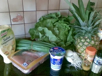 Ananas-Geflügel-Salat - Rezept - Bild Nr. 3
