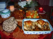 Knoblauhähnchen(galinha brasileira) - Rezept