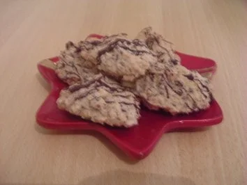 PLÄTZCHEN: STRACCIATELLA-HÄUFCHEN - Rezept - Bild Nr. 2