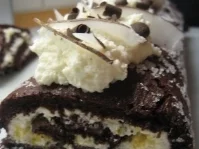 Rezept: Karibische Schoko-Kokos-Rolle Karibische Schoko-Kokos-Rolle - Rezept