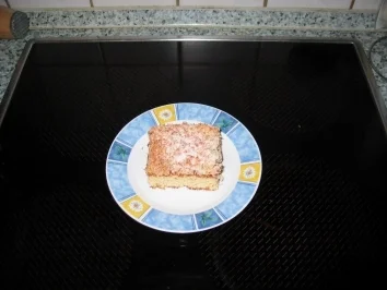 Butter-Zucker-Kokos Kuchen - Rezept