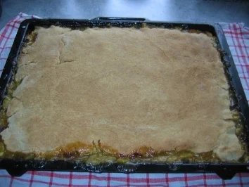 Gedeckter Apfel-Blechkuchen - Rezept - Bild Nr. 2