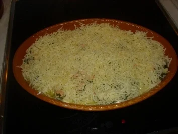 Rezept: Spinat-Lachs-Schafskäse-Lasagne Bild Nr. 3 Spinat-Lachs-Schafskäse-Lasagne - Rezept - Bild Nr. 3