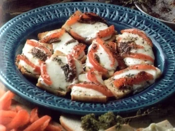antipasti crostini da napoli - Rezept