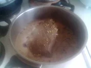 Silkes Sauerbraten in Rotweinsoße mit Kartoffelklöße und Apfelrotkohl - Rezept