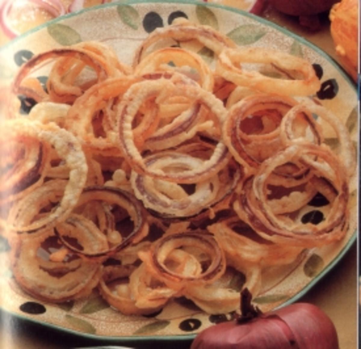 antipasti anelli di cipolla fritti - Rezept