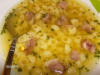 Die Nebenprodukt-Suppe - Rezept