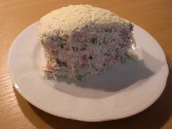 Rezept: Frischkäse - Schinken - Kugel Frischkäse - Schinken - Kugel - Rezept