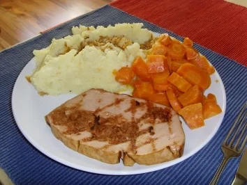 Gegrillter Truthahnfleischkäse… - Rezept