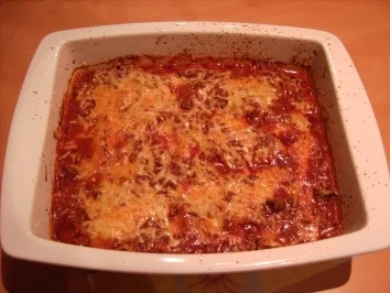 Rezept: Schnitzel mit Gehacktes-Soße Schnitzel mit Gehacktes-Soße - Rezept