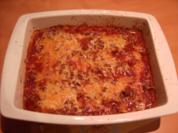 Schnitzel mit Gehacktes-Soße - Rezept