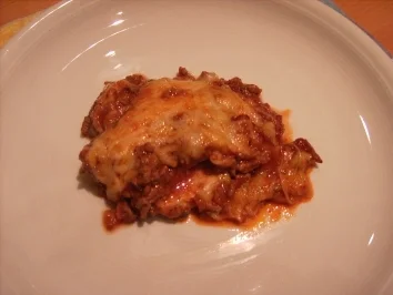 Rezept: Schnitzel mit Gehacktes-Soße Schnitzel mit Gehacktes-Soße - Rezept