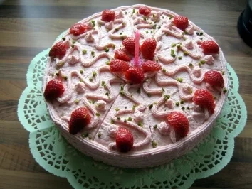 Erdbeer-Mascarpone-Torte - Rezept