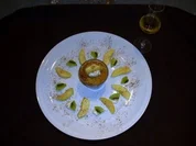 Crumbele mit Äpfel und Marzipan - Rezept