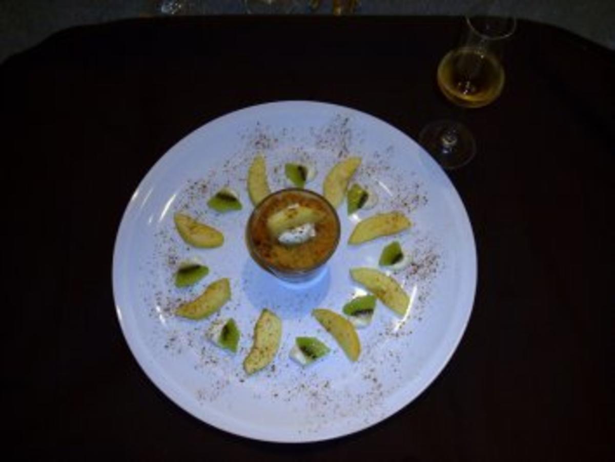 Bilder für Crumbele mit Äpfel und Marzipan - Rezept