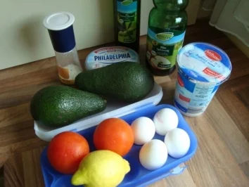 *Vorspeise - Pochierte Eier auf Avocadocreme - Rezept - Bild Nr. 2