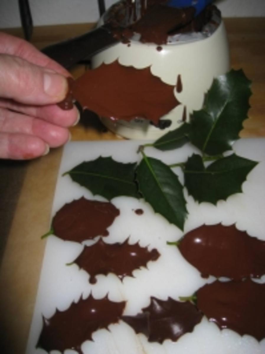 Schokoladenblätter Herstellung ganz einfach  TIPPS & TRIKS - Rezept