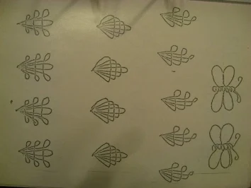 Ornamente  &  Verzierungen  mit Schokolade spritzen /  TIPPS & TRIKS - Rezept