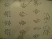 Ornamente  &  Verzierungen  mit Schokolade spritzen /  TIPPS & TRIKS - Rezept