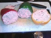 Rezept: Paprikaringe gefรผllt Paprikaringe gefรผllt - Rezept