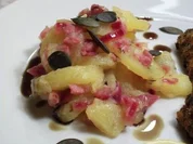 Rezept: lauwarmer Kartoffelsalat "steirische Art" lauwarmer Kartoffelsalat "steirische Art" - Rezept