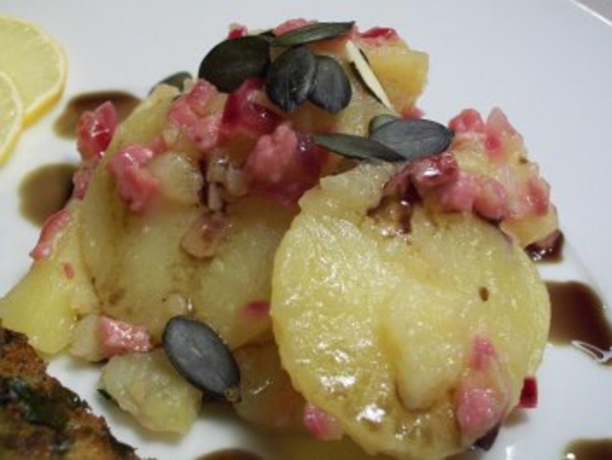 lauwarmer Kartoffelsalat "steirische Art" - Rezept - Bild Nr. 2