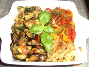 Knoblauch-Gemüse - Rezept