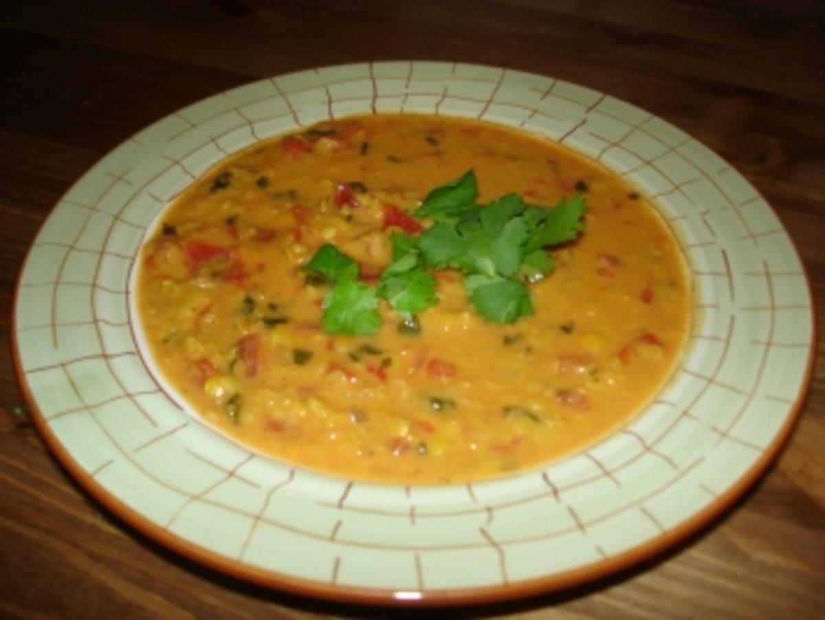 Bilder für Dhal mit Butter und Knoblauch - Rezept