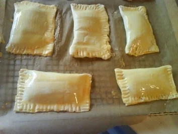 schnelle Apfeltaschen - Rezept