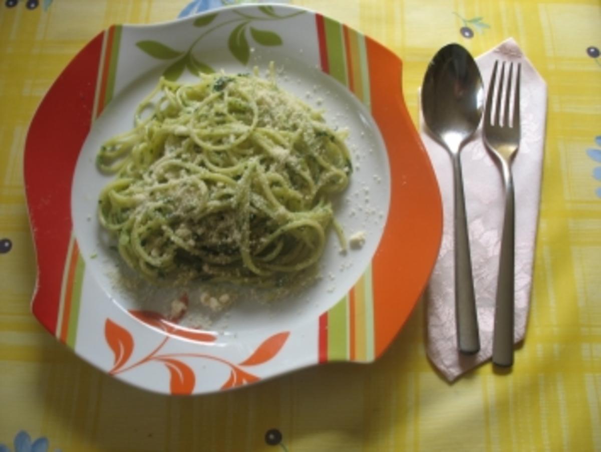 anica´s spinatspaghetti - Rezept